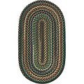Capel Rugs Capel Rugs Bear Creek 1x2 Oval Hunter Green Area Rugs