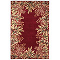 KAS Oriental Rugs. Inc. Kas Oriental Rugs. Inc. Emerald 2 X 8 Emerald Ruby Tropical Bord
