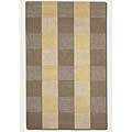 Couristan Couristan Indo-natural 5 X 8 Natural Square Dark Beige Area Rugs