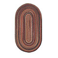 Capel Rugs Capel Rugs Bear Creek 1x2 Oval Terra Cotta Area Rugs