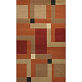 Foreign Accents Foreign Accents Bistro Loft 7 X 10 Bistro Multi Colored Area Rug