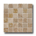 Original Style Original Style Venetian Mosaic 1 7 / 8 Mixed Travertine Tile  &  Sto