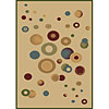 Carpet Art Deco Carpet Art Deco Soul 4 X 5 Bubbles Tea / beige Area Rugs