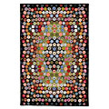 American Cottage Rugs American Cottage Rugs Kaleidoscope 5 X 8 Kaleidoscope Black Area