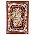 American Cottage Rugs American Cottage Rugs Bouquet 4 X 6 Bouquet Coffee Area Rugs