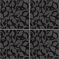 Crossville Crossville Building Blox (city Garden) 18 X 18 Black Tile  &  Ston