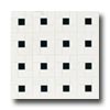 American Olean American Olean Chlo Pinwheel Mosaic Gloss Black Tile  &  Stone