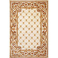 KAS Oriental Rugs. Inc. Kas Oriental Rugs. Inc. Venetian Round 5 X 5 Venetian Ivory Fleu