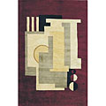 KAS Oriental Rugs. Inc. Kas Oriental Rugs. Inc. Indira 8 Round Indira Plum Boxes Area Ru