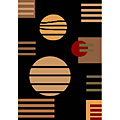 KAS Oriental Rugs. Inc. Kas Oriental Rugs. Inc. Moda Runner 2 X 7 Moda Black Contempo Ar