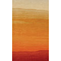 Foreign Accents Foreign Accents Festival Multi Colored 3 X 8 Runner Orange Area