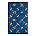 Nejad Rugs Nejad Rugs Compass 5 X 8 Dark Blue Area Rugs