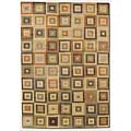 Couristan Couristan Pokhara 8 X 11 Tetragon Earthtones Area Rugs