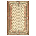 Nejad Rugs Nejad Rugs Tropical Island 9 X 12 Pineapple Aubuson Beige / brown