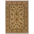 Couristan Couristan Taj Mahal 8 X 12 Tabriz Autumn Wheat Area Rugs