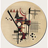 Couristan Couristan Metropolis 7 Round Celestial Sand Dune Area Rugs