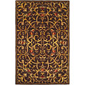 KAS Oriental Rugs. Inc. Kas Oriental Rugs. Inc. Emerald 5 X 8 Emerald Mocha Scroll With
