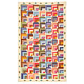 American Cottage Rugs American Cottage Rugs Log Cabin 4 X 6 Log Cabin Pastel Area Rugs