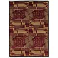 Couristan Couristan Pokhara 6 X 8 Revelation Burnished Earthtones Area Rug