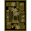 Carpet Art Deco Carpet Art Deco Serenity 5 X 8 Delusion / khol Area Rugs