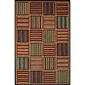 KAS Oriental Rugs. Inc. Kas Oriental Rugs. Inc. Tate Round 5 X 5 Tate Multicolor Grid Ar