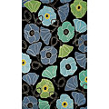 Foreign Accents Foreign Accents Festival Dots 3 X 8 Runner Black Area Rugs
