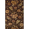KAS Oriental Rugs. Inc. Kas Oriental Rugs. Inc. Capri 7 X 11 Capri Mocha Flora Area Rugs