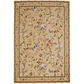 Capel Rugs Capel Rugs Festival Of Flowers 8x11 Toasted Almond Area Rugs