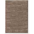 Couristan Couristan Focal Point 3 X 5 Balance Mocha Area Rugs
