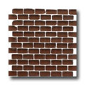 Original Style Original Style Tumbled Earth Single Brickbond Mosaic Amur Tile  &