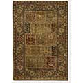 Couristan Couristan Orissa 8 X 11 Baktiiari Green Area Rugs