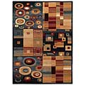 Capel Rugs Capel Rugs Festivale - Kaleidescope 5x8 Bluemulti Area Rugs