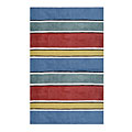 Nejad Rugs Nejad Rugs Ocean Stripes 5 X 8 Gems Area Rugs