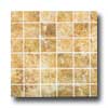 Tilecrest Tilecrest Jocelyn Mosaic Gold Mosaics Tile  &  Stone