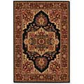 Couristan Couristan Everest 4 X 5 Antique Sarouk Black Area Rugs