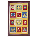 Nejad Rugs Nejad Rugs The Kids Rugs 5 X 8 Butterflies Yellow / purple Area Ru