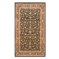 Nejad Rugs Nejad Rugs Mansion 16 X 26 Kashan Black / burgundy Area Rugs