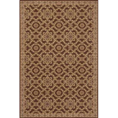 Momeni, Inc. Momeni, Inc. Sutton Place 3 X 8 Runner Brown Area Rugs