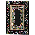 American Cottage Rugs American Cottage Rugs Floral Garden 6 X 9 Floral Garden Black Ar
