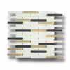 Mirage Tile Mirage Tile Glass Mosaic Blends 5 / 8 X 4 Vineyard Tile  &  Stone
