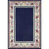 Nejad Rugs Nejad Rugs Bucks County - Border Rug 3 X 6 Runner Navy / ivory Are