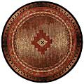 Capel Rugs Capel Rugs Fresh Air 10x10 Round Brownmulti Area Rugs