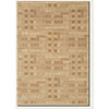 Couristan Couristan Charisma 2 X 8 Runner Abstract Gingham Ivory Beige Are
