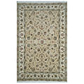 Nejad Rugs Nejad Rugs Silk  &  Wool 10 X 14 Tabriz Beige / ivory Area Rugs