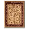 Couristan Couristan Anatolia 4 X 5 Antique Herati Cream Red Area Rugs