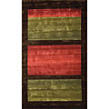 Foreign Accents Foreign Accents Festival Blocks 3 X 8 Runner Green Area Rugs