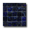 Portobello Portobello Cool Gem Mosaic 1 X 1 Sapphire Tile  &  Stone