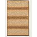 Couristan Couristan Botanics 3 X 5 Angelique Beige Taupe Area Rugs