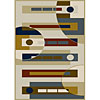 Carpet Art Deco Carpet Art Deco Vision Ii 2 X 3 Baclara / zen Area Rugs