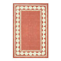 Nejad Rugs Nejad Rugs Shell Border 5 X 8 Light Coral Area Rugs